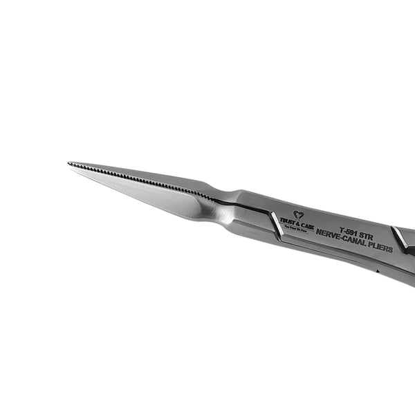 CYNAMED German Stieglitz Splinter 5 Forceps – 90° + 45° Tapered Tip – Dental Root Fragment