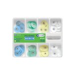 TRUST & CARE 80PCS COMPOSITE POLISHING DISC 12MM & 14MM + 1 MANDREL KIT