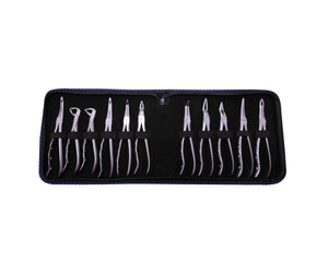 TRUST & CARE SECURE TOOTH EXTRACTION FORCEP KIT SET OF 11-PCS