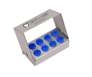 TRUST & CARE IMPLANT DRILL & BURS HOLDER FOR 8-DRILLS