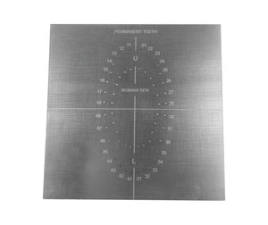 TRUST & CARE S.S RUBBER DAM TEMPLATE