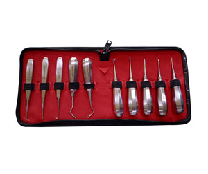 TRUST & CARE STANDARD ROOT ELEVATORS SET OF 10-PCS