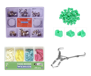 TRUST & CARE SECTIONAL MATRIX + FORCEP + SILLICON WEDGES + WOODEN WEDGES COMBO