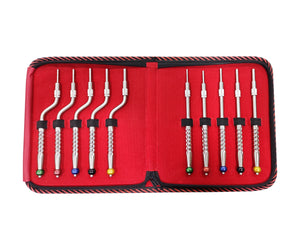 TRUST & CARE OSTEOTOMES CONCAVE STRAIGHT & CURVED SET OF 10-PCS