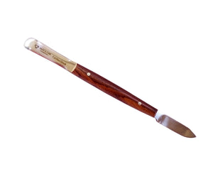 TRUST & CARE WOODEN WAX KNIFE FAHNENSTOCK